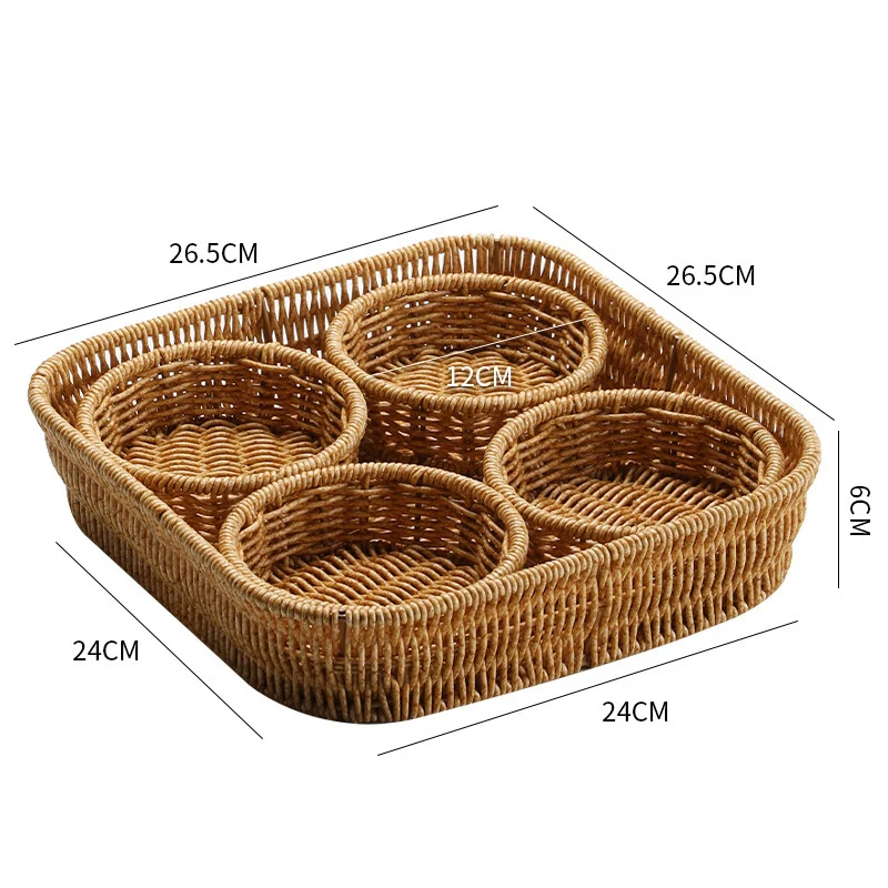 Decorative Rattan Serving Stornfield