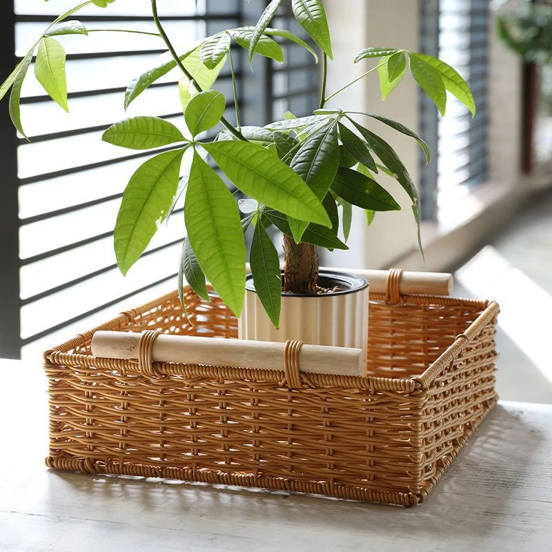 Artisan Woven Storage Basket Stornfield