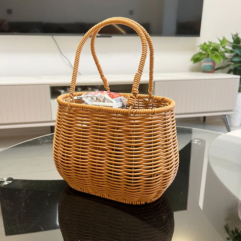 Woven Straw Tote Stornfield