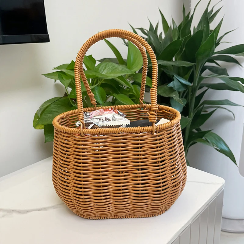 Woven Straw Tote Stornfield