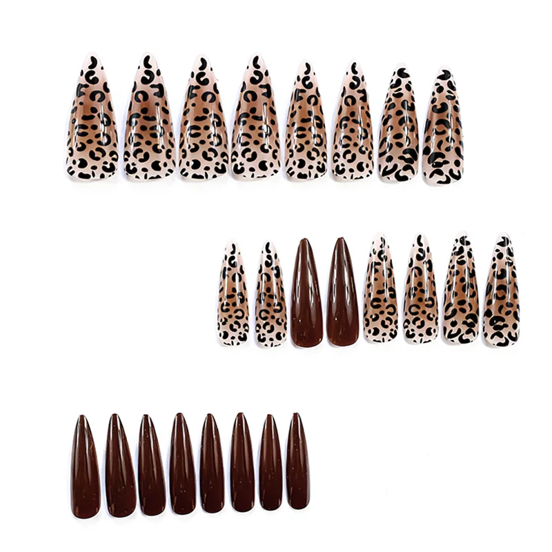 Artistic Leopard Print Nail Art Stornfield