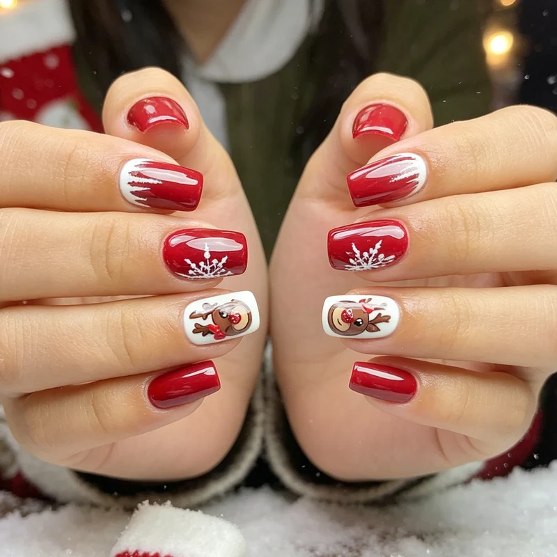 Artistic Holiday Nail Art Stornfield