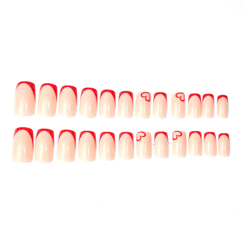 Artistic Heart-Themed Nail Art Enhancements Stornfield