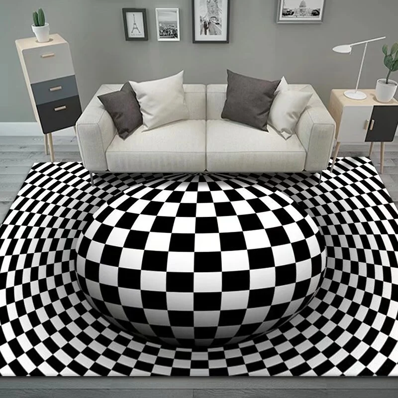 3D Optische Illusion Teppich