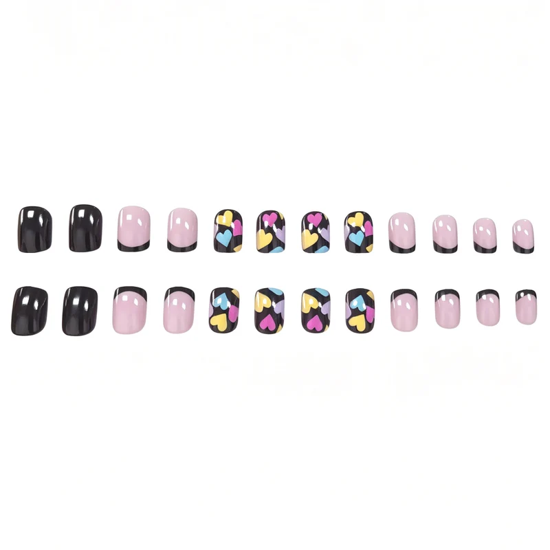 Artistic Heart Pattern Nail Art Stornfield