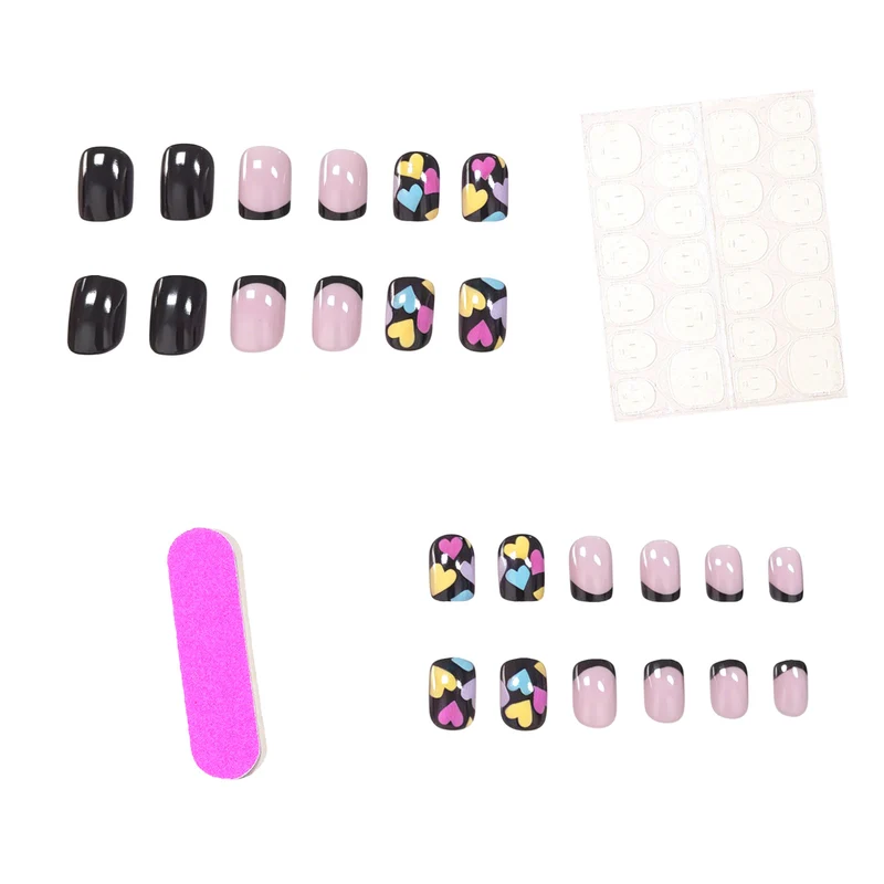Artistic Heart Pattern Nail Art Stornfield