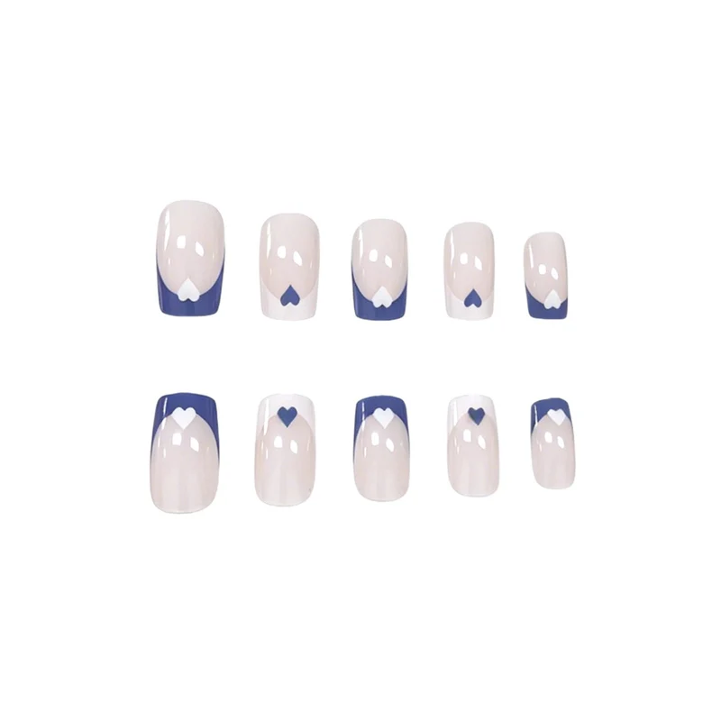 Artistic Heart Design Nail Enhancements Stornfield