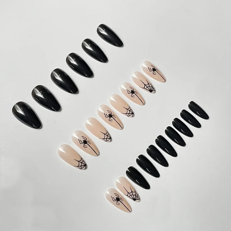 Artistic Halloween-Themed Nail Art Set Stornfield