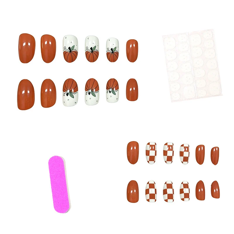 Artistic Halloween-Themed Nail Art Enhancements Stornfield