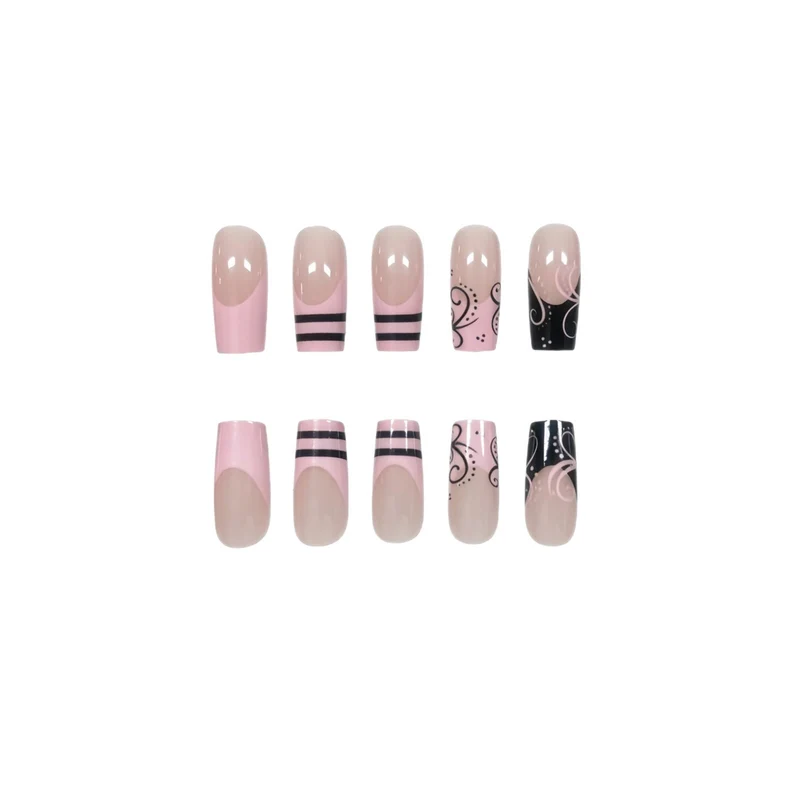 Artistic Glossy Nail Art Enhancements Stornfield