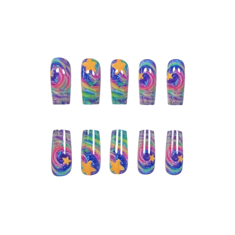 Artistic Glittery Nail Art Enhancements Stornfield