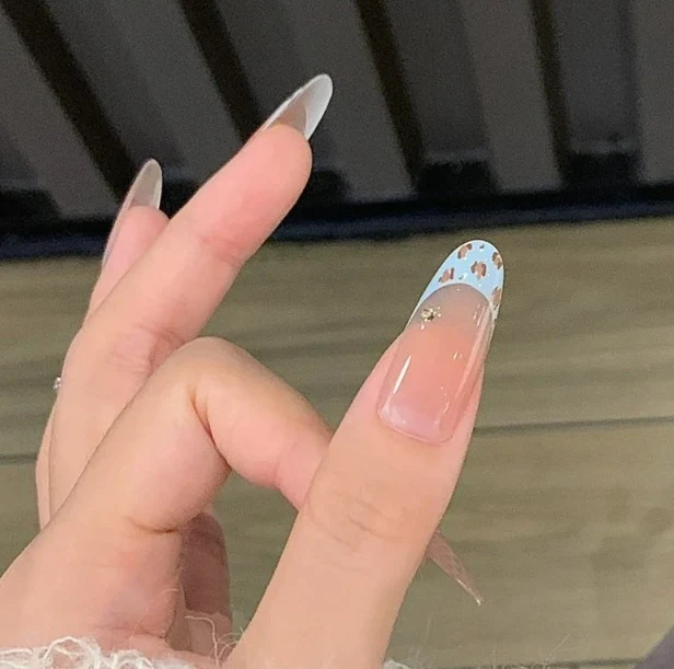 Artistic Geometric Nail Art Enhancements Stornfield