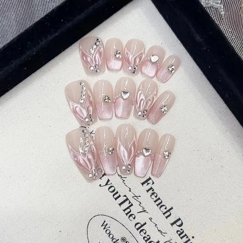 Decorative Press-On Nail Collection Stornfield