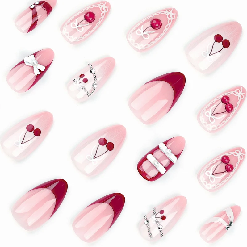 Artfully Designed Nail Extensions with Elegant Details Stornfield