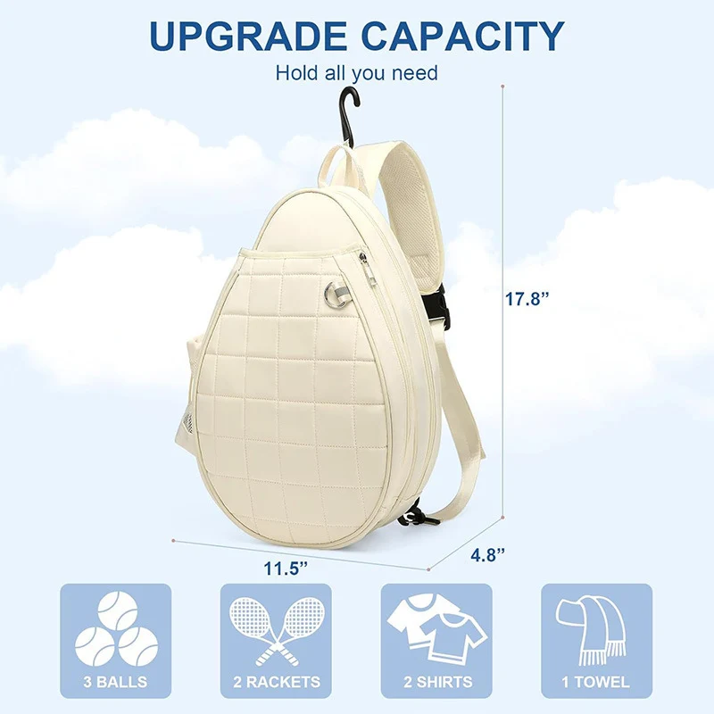 Tennis Schläger Sling Tasche Karnz