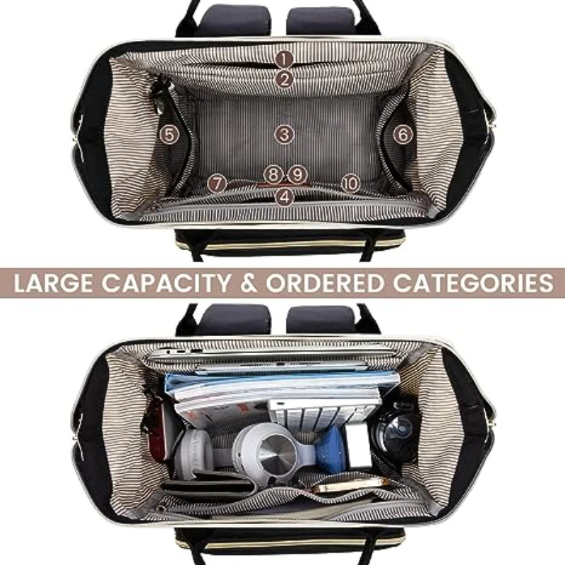 Stylische Mehrfachfach-Reiserrucksack Karnz