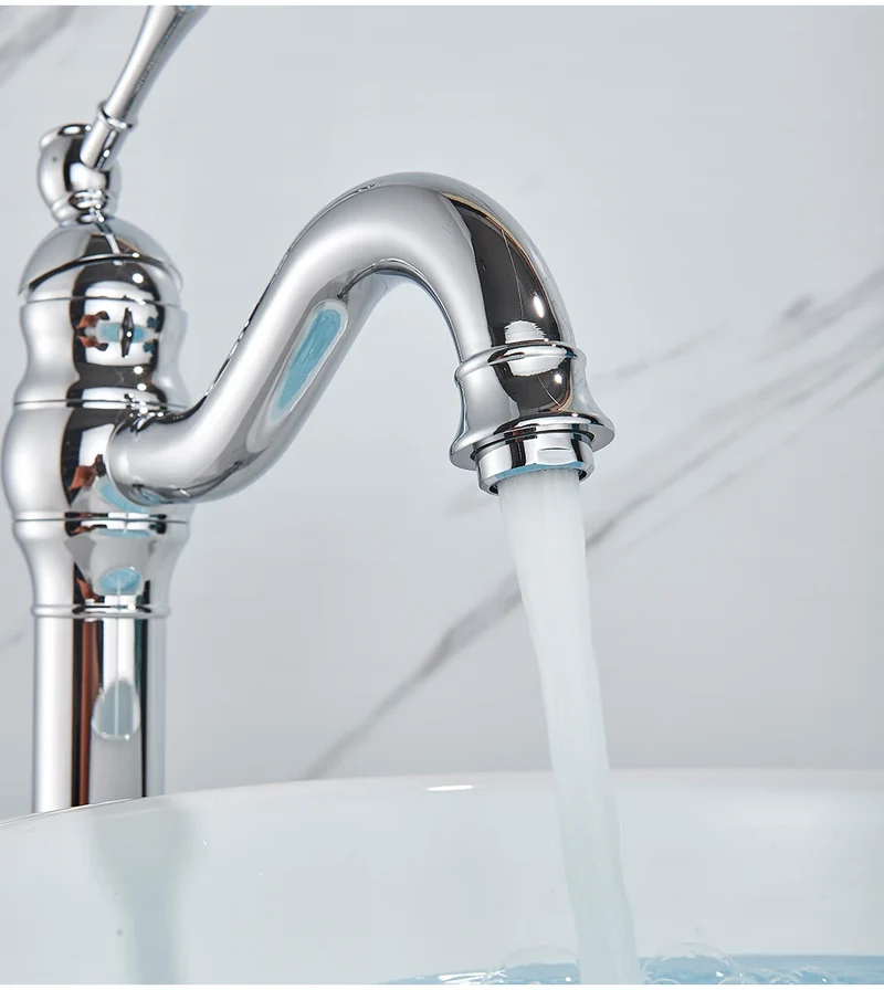 Aurevon RetroLine Waschtischarmatur in Antik-Messing