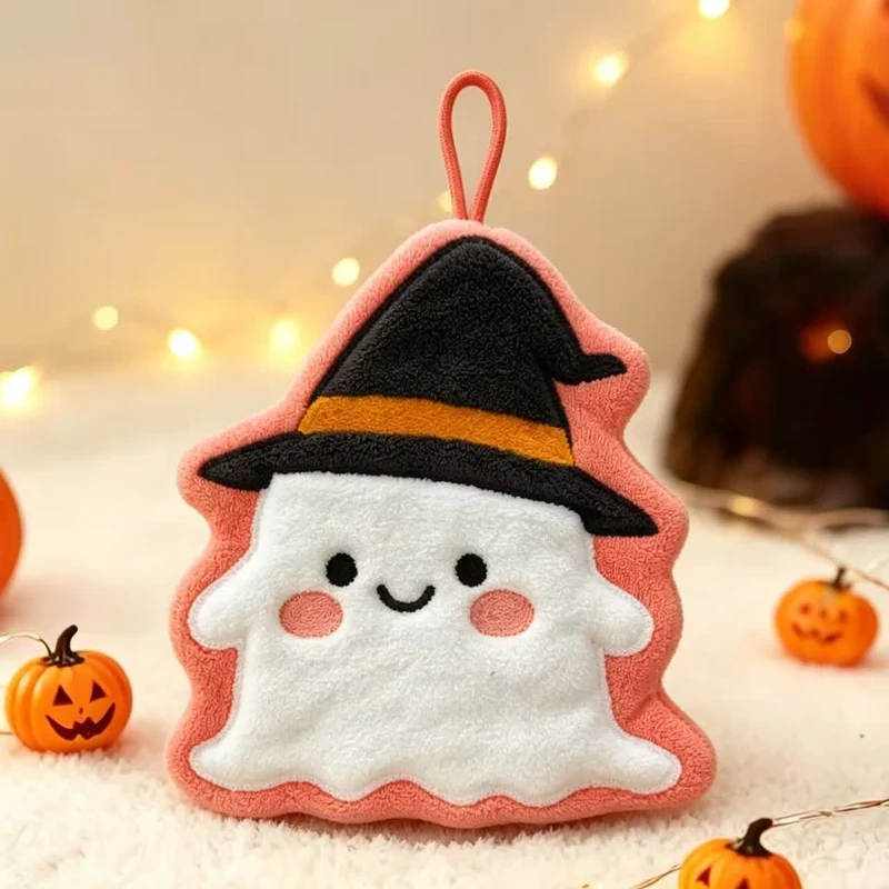 Halloween-Fleece-Hängehandtuch