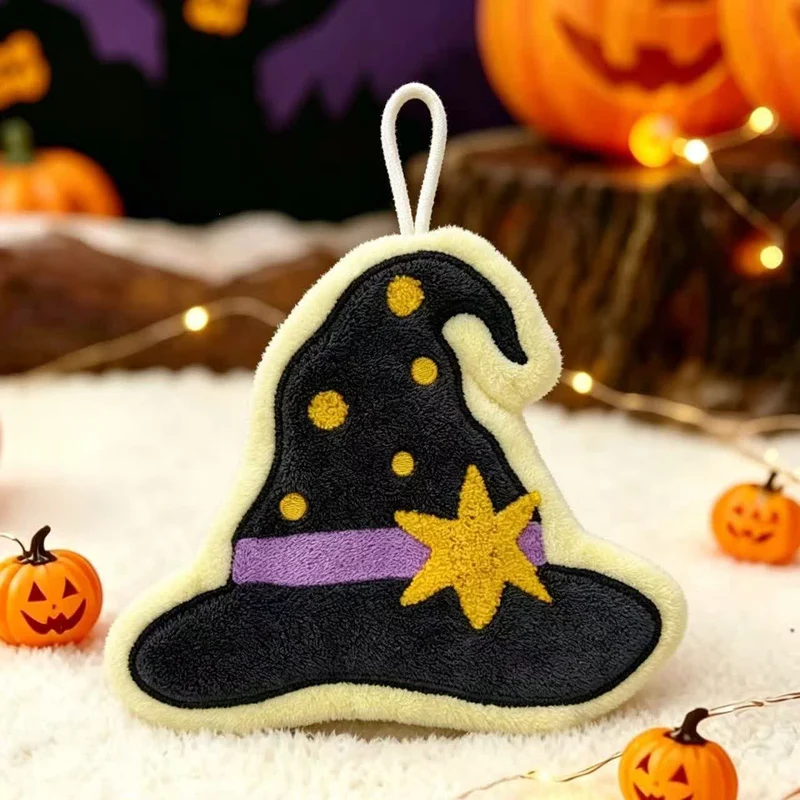 Halloween-Fleece-Hängehandtuch