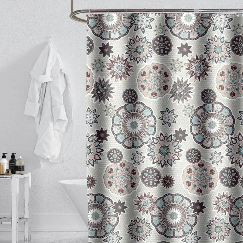 Duschvorhang im Ethno Boho Stil
