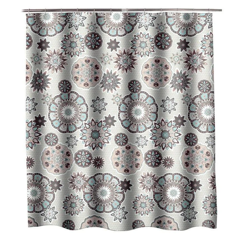 Duschvorhang im Ethno Boho Stil
