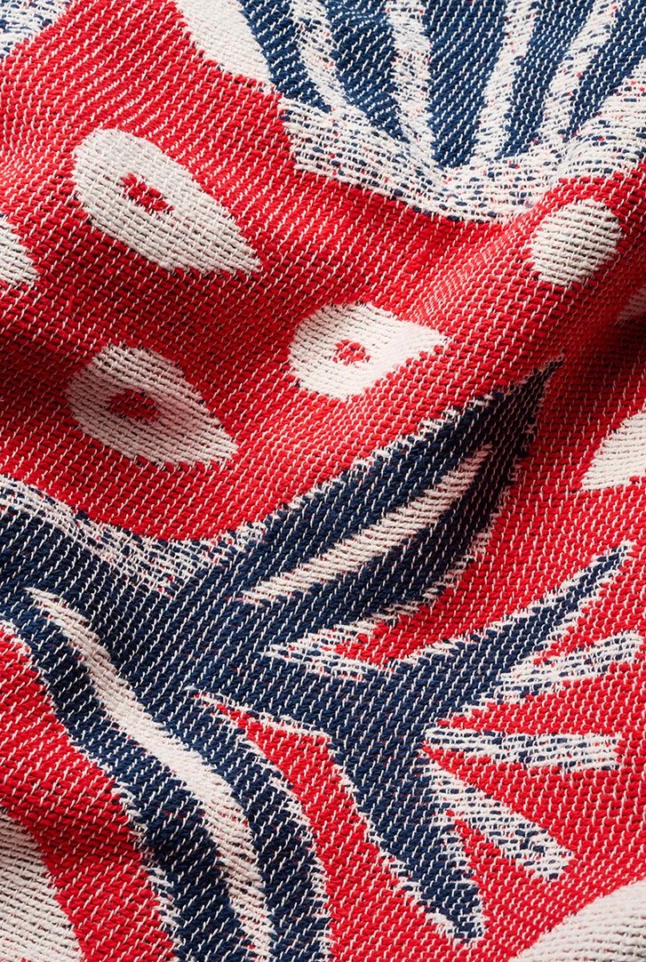 Cotton Beach Towel & Mini Blanket “Hippocuddle” by Dario Cortese