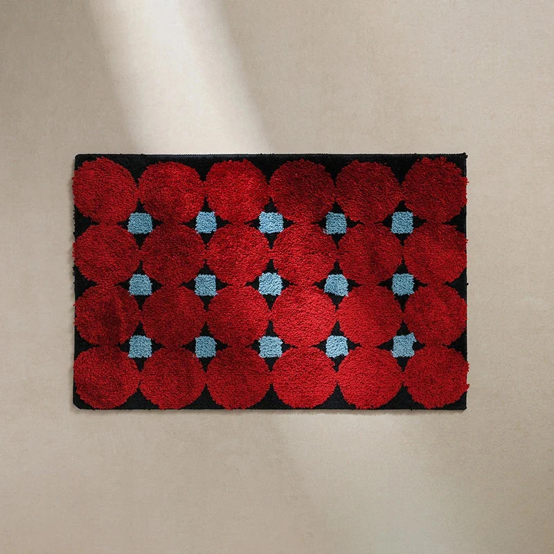 HeritageStep Bath Mat – Retro Badezimmermatte mit Antirutsch-Beschichtung & Weichem Plüsch