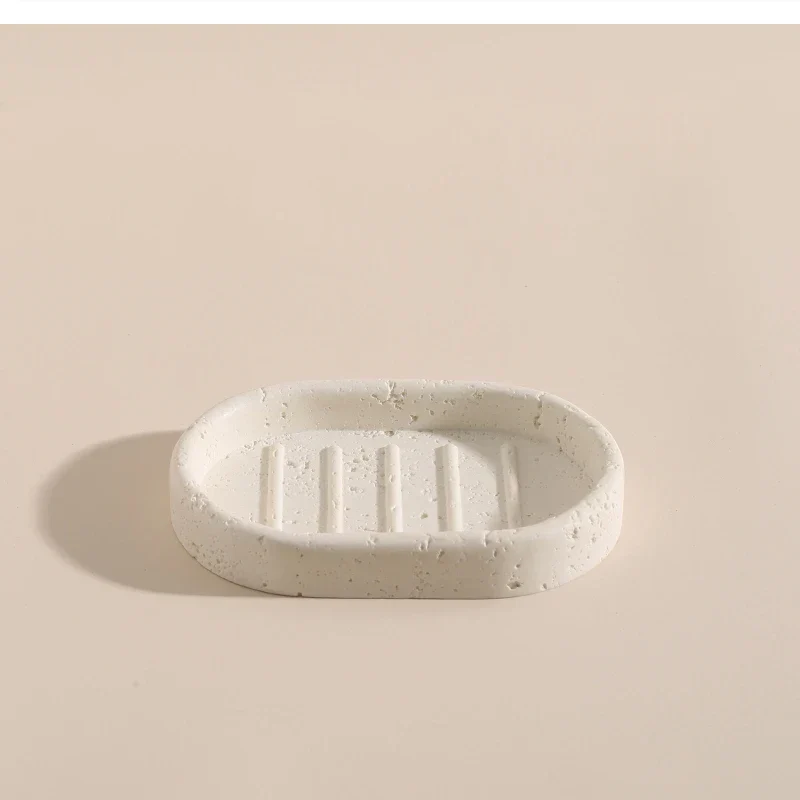ZenTerra Wabi-Sabi Badezimmer-Set– Europäische Naturstein-Accessoires