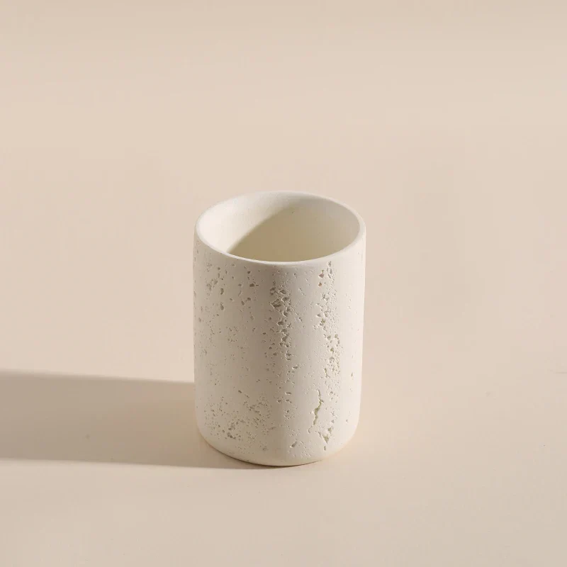 ZenTerra Wabi-Sabi Badezimmer-Set– Europäische Naturstein-Accessoires