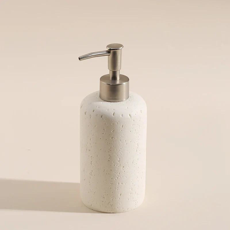 ZenTerra Wabi-Sabi Badezimmer-Set– Europäische Naturstein-Accessoires