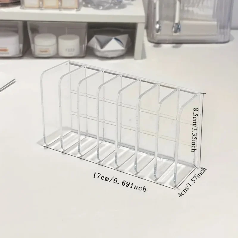 ClearView Organize Transparenter 7-Fach Kosmetik-Organizer