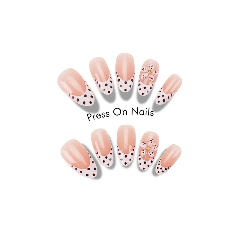 Themed Floral Press-On Nail Set Stornfield