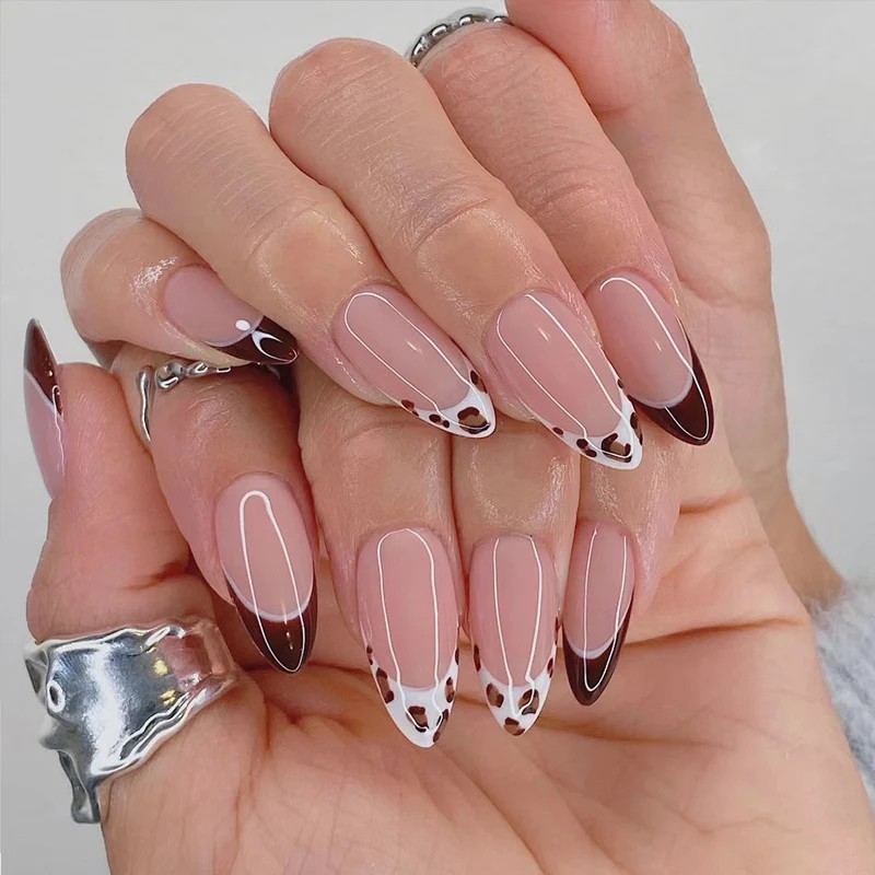 Stylish Stiletto Press-On Nail Art Set Stornfield