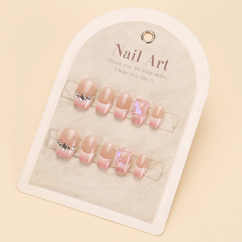 Stylish Press-On Nail Tips with Leopard Design Stornfield