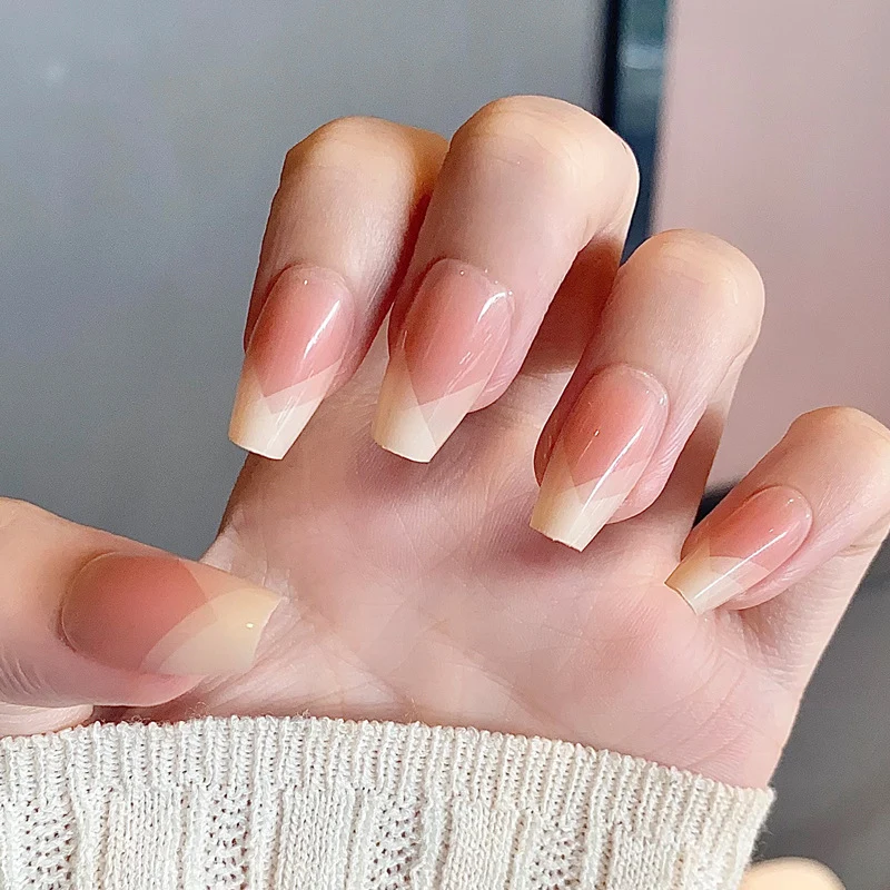 Stylish Press-On Nail Tips with Leopard Design Stornfield