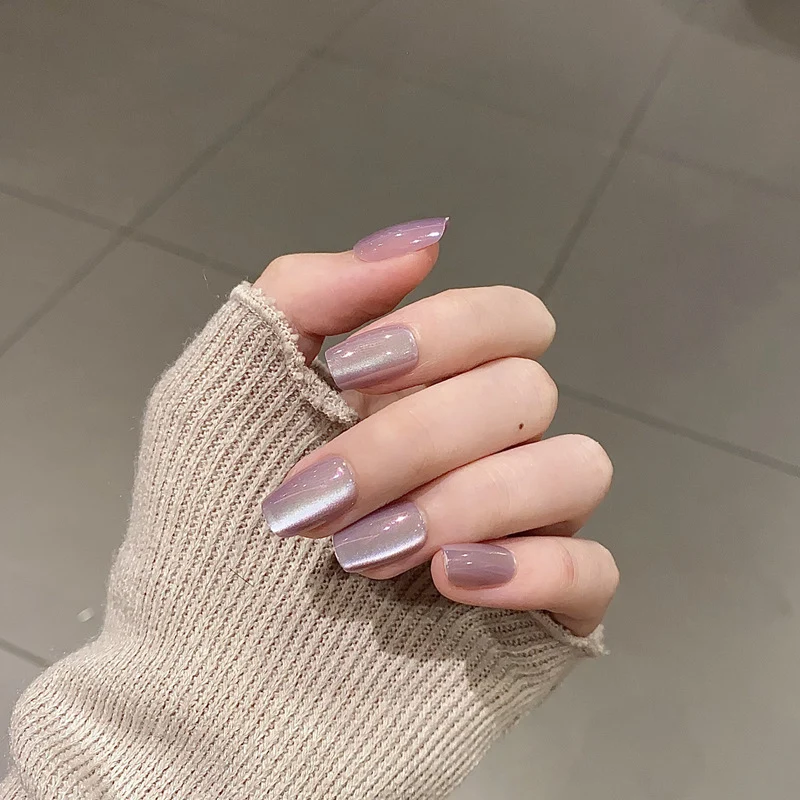 Stylish Press-On Nail Tips with Leopard Design Stornfield