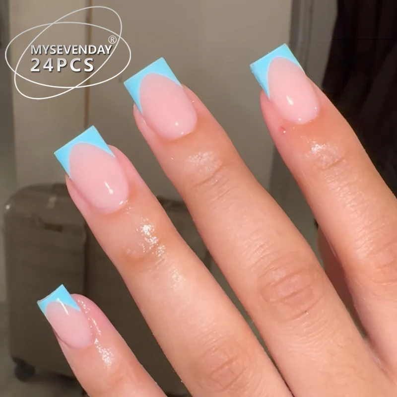 Stylish Gradient Press-On Nail Set Stornfield