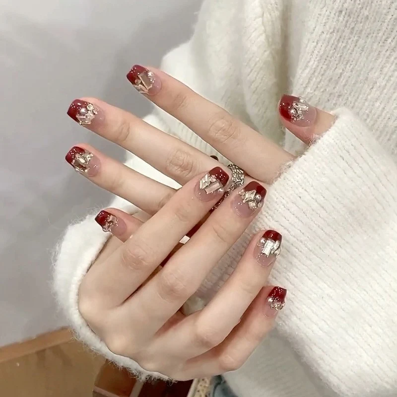 Sparkling Butterfly Nail Art Set Stornfield