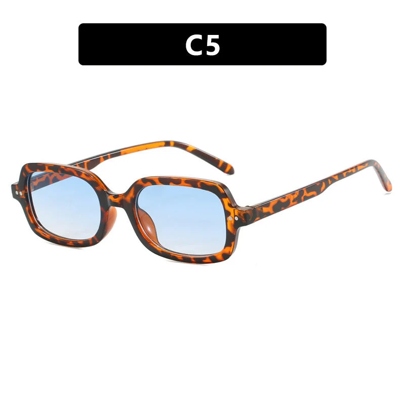 Dame moteriktig solbrille med unik skilpaddeskallramme Luvikno