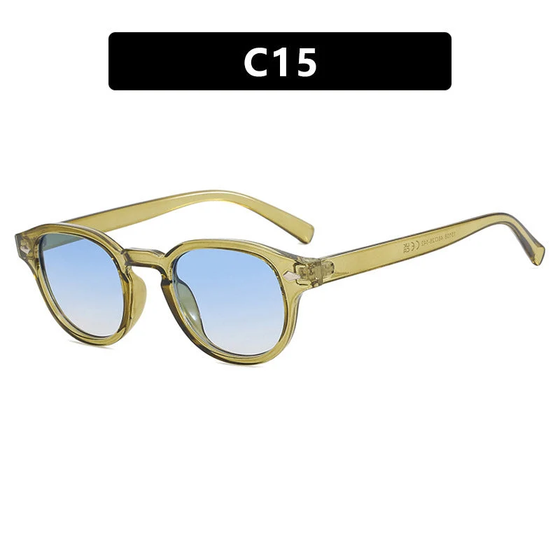 Dame moteriktig solbrille i elegant stil Luvikno