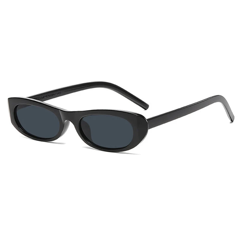 Dame moteriktig solbrille i elegant cat-eye stil Luvikno