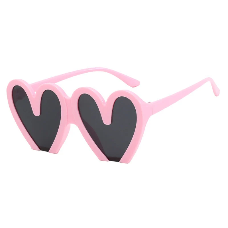 Dame hjerteformet solbrille Luvikno 1780928954