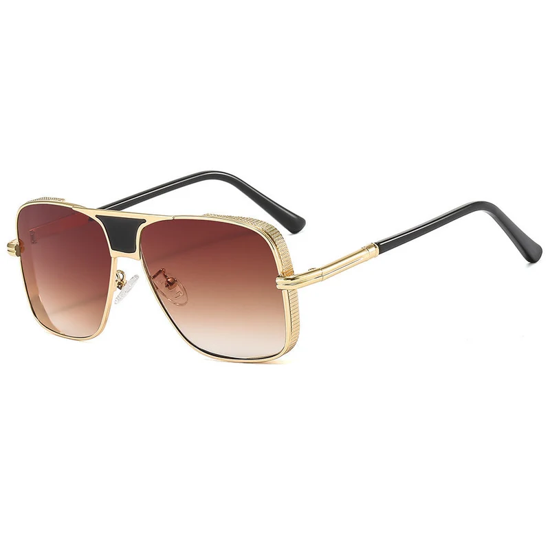 Dame elegant solbrille med moderne oversized ramme Luvikno