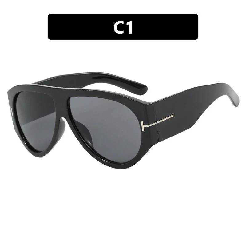 Dame elegant solbrille i markant design Luvikno