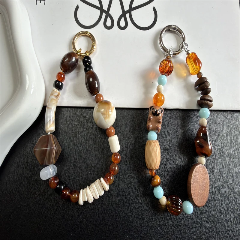 Artisan Perlen Charm Schlüsselanhänger Karnz