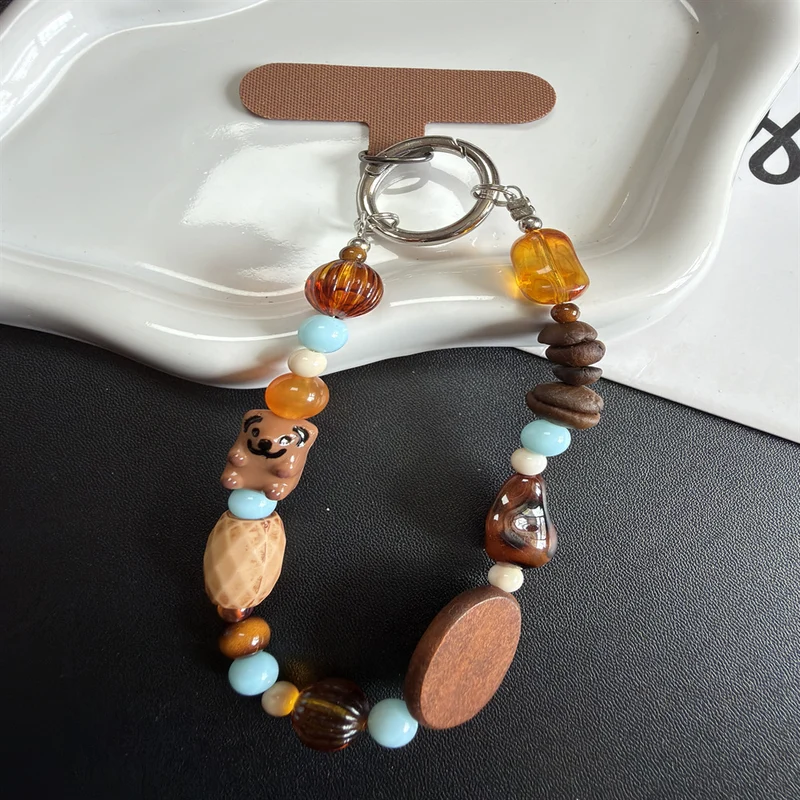 Artisan Perlen Charm Schlüsselanhänger Karnz