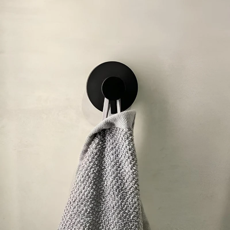 Duschhaken Selbstklebend – Edelstahl Wandhaken ohne Bohren für Bad, Handtuch & Dusche