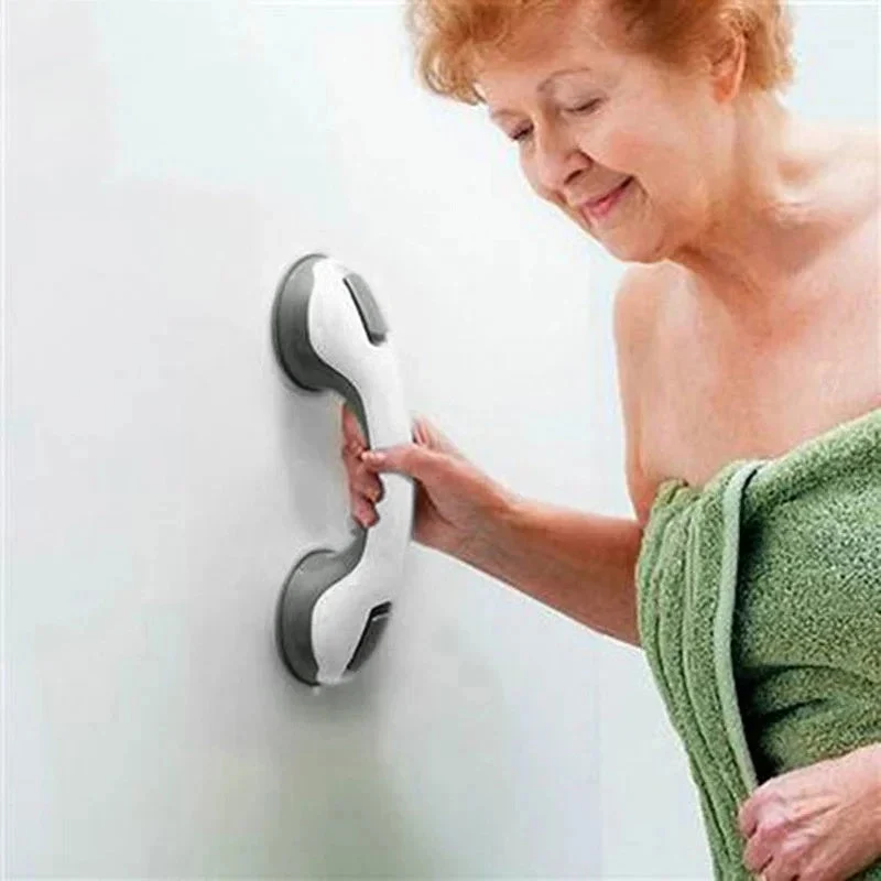 Sicherer Haltegriff für Bad & Dusche – Rutschfester Saugnapf Griff für Badewanne, Dusche & WC