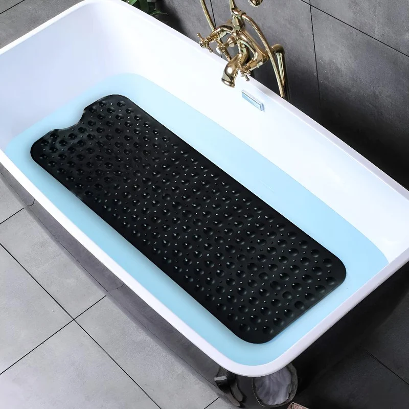 Badewannenmatte Rutschfest – Anti-Rutsch Badematte mit Saugnäpfen für Badewanne & Dusche
