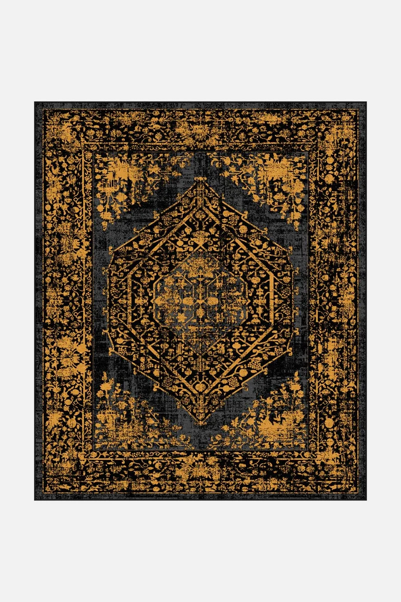 Nero Gold Teppich